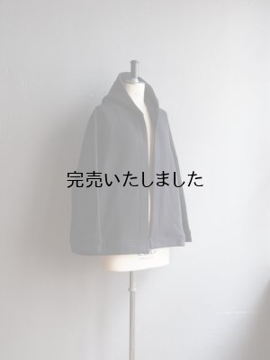 画像5: DUI JUJUDHAU(デュイ ズーズーダウ) EASY PARKA-イージーパーカ-SWEAT BLACK (裏起毛)