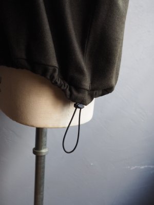 画像14: Still By Hand(スティルバイハンド) ウールシルクスピンドルポロシャツ オリーブ