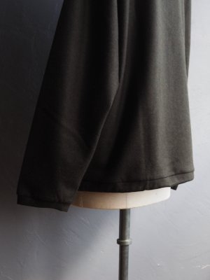 画像18: Still By Hand(スティルバイハンド) ウールシルクスピンドルポロシャツ オリーブ