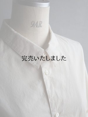 画像11: Still By Hand(スティルバイハンド) オーガニックコットンプルオーバーシャツ エクル