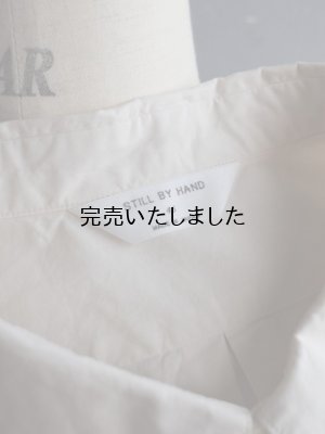 画像22: Still By Hand(スティルバイハンド) オーガニックコットンプルオーバーシャツ エクル