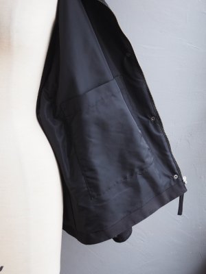 画像20: Still By Hand WM(スティルバイハンドウィメンズ) パディングショートブルゾン ブラック