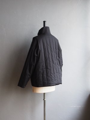 画像4: Still By Hand WM(スティルバイハンドウィメンズ) パディングショートブルゾン ブラック