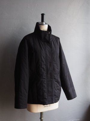 画像6: Still By Hand WM(スティルバイハンドウィメンズ) パディングショートブルゾン ブラック