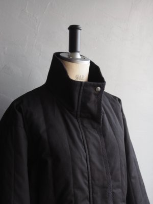 画像7: Still By Hand WM(スティルバイハンドウィメンズ) パディングショートブルゾン ブラック