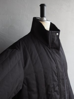 画像9: Still By Hand WM(スティルバイハンドウィメンズ) パディングショートブルゾン ブラック