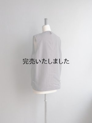 画像4: ARAN(アラン) ナイロンタッサー ライナーベスト ダークグレー