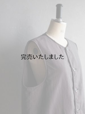 画像8: ARAN(アラン) ナイロンタッサー ライナーベスト ダークグレー