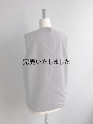 画像13: ARAN(アラン) ナイロンタッサー ライナーベスト ダークグレー