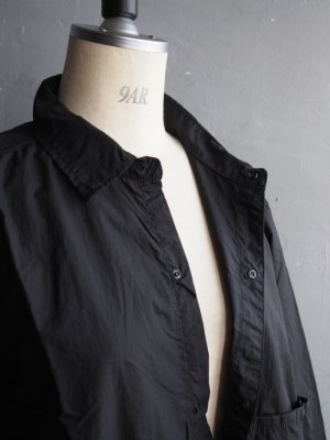 画像8: ENDS and MEANS(エンズアンドミーンズ) Light Shirts Jacket-ライトシャツジャケット- ブラック