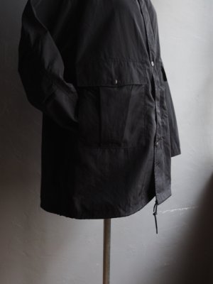 画像11: ENDS and MEANS(エンズアンドミーンズ) Lined Travel Half Parka ブラック