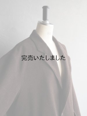 画像14: Still By Hand(スティルバイハンド) コットンウールカルゼポケットジャケット ブラウン