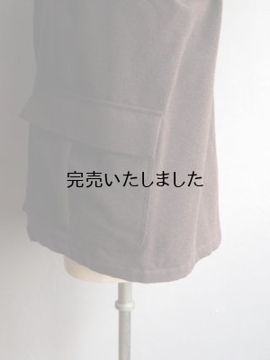 画像19: Still By Hand(スティルバイハンド) コットンウールカルゼポケットジャケット ブラウン