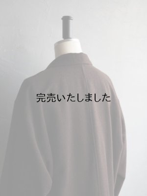 画像21: Still By Hand(スティルバイハンド) コットンウールカルゼポケットジャケット ブラウン