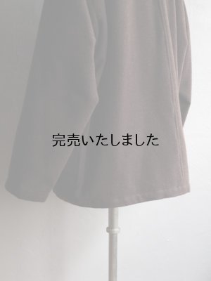 画像25: Still By Hand(スティルバイハンド) コットンウールカルゼポケットジャケット ブラウン