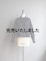 ASEEDONCLOUD(アシードンクラウド) Shepherd blouse インディゴ(Indigo nylon cloth)