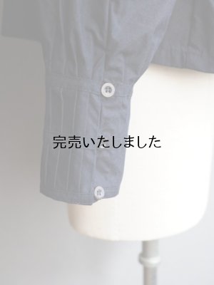 画像15: ASEEDONCLOUD(アシードンクラウド) Shepherd blouse インディゴ(Indigo nylon cloth)