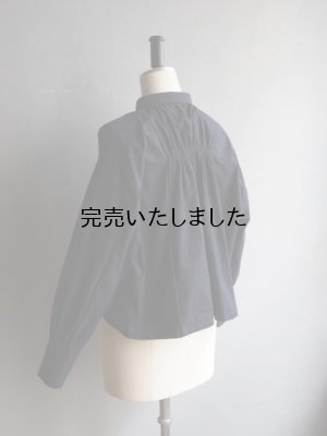 画像16: ASEEDONCLOUD(アシードンクラウド) Shepherd blouse インディゴ(Indigo nylon cloth)