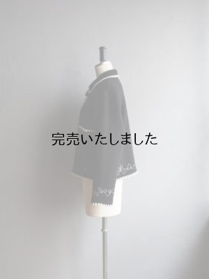 画像2: ASEEDONCLOUD(アシードンクラウド) Kigansai fleece jacket ブラック