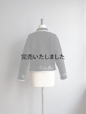 画像3: ASEEDONCLOUD(アシードンクラウド) Kigansai fleece jacket ブラック