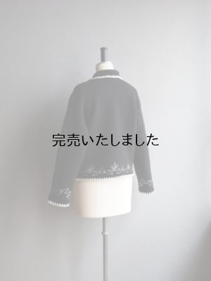画像4: ASEEDONCLOUD(アシードンクラウド) Kigansai fleece jacket ブラック