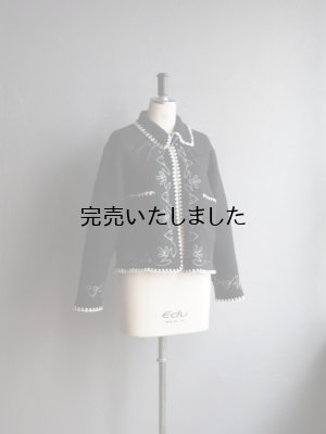 画像5: ASEEDONCLOUD(アシードンクラウド) Kigansai fleece jacket ブラック