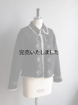 画像6: ASEEDONCLOUD(アシードンクラウド) Kigansai fleece jacket ブラック