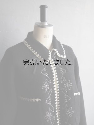画像7: ASEEDONCLOUD(アシードンクラウド) Kigansai fleece jacket ブラック