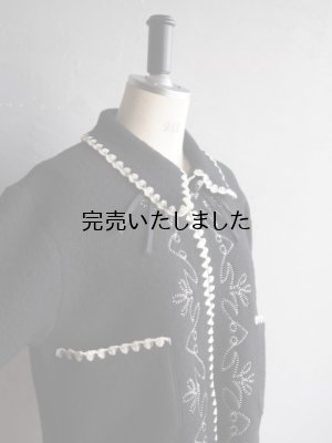 画像10: ASEEDONCLOUD(アシードンクラウド) Kigansai fleece jacket ブラック
