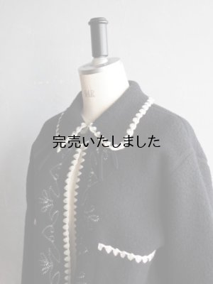 画像12: ASEEDONCLOUD(アシードンクラウド) Kigansai fleece jacket ブラック