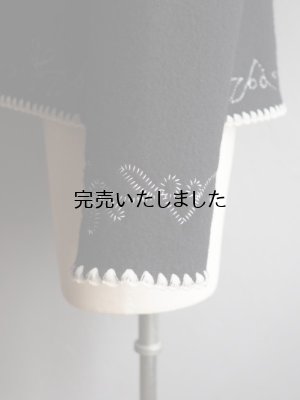 画像13: ASEEDONCLOUD(アシードンクラウド) Kigansai fleece jacket ブラック