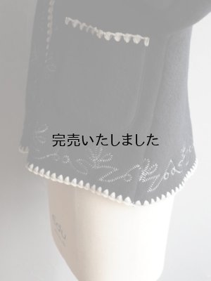 画像14: ASEEDONCLOUD(アシードンクラウド) Kigansai fleece jacket ブラック