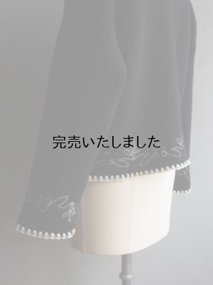 画像19: ASEEDONCLOUD(アシードンクラウド) Kigansai fleece jacket ブラック