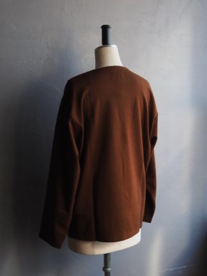 画像18: Still By Hand(スティルバイハンド)  and ordinary.別注ミラノリブカットソー ブラウン