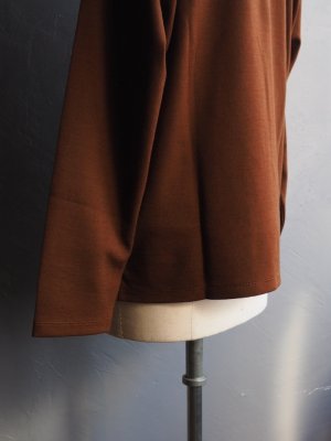 画像21: Still By Hand(スティルバイハンド)  and ordinary.別注ミラノリブカットソー ブラウン