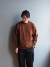 Still By Hand(スティルバイハンド)  and ordinary.別注ミラノリブカットソー ブラウン