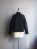 画像3: LAMOND(ラモンド) DOUBLE WEAVE WOOL BLOUSON ブラック (3)