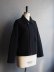 画像6: LAMOND(ラモンド) DOUBLE WEAVE WOOL BLOUSON ブラック (6)