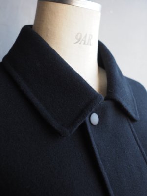 画像8: LAMOND(ラモンド) DOUBLE WEAVE WOOL BLOUSON ブラック