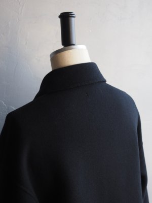 画像16: LAMOND(ラモンド) DOUBLE WEAVE WOOL BLOUSON ブラック