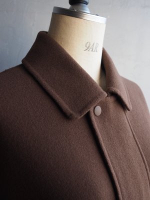画像8: LAMOND(ラモンド) DOUBLE WEAVE WOOL BLOUSON ブラウン