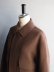 画像12: LAMOND(ラモンド) DOUBLE WEAVE WOOL BLOUSON ブラウン (12)