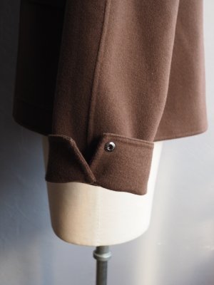 画像14: LAMOND(ラモンド) DOUBLE WEAVE WOOL BLOUSON ブラウン
