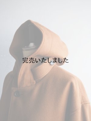 画像15: Still By Hand(スティルバイハンド) ラムウールフードコート キャメル