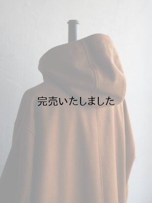 画像22: Still By Hand(スティルバイハンド) ラムウールフードコート キャメル