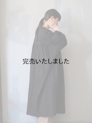 画像4: pub(ピューブ) マイヤーコットンワンピース ブラック