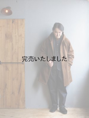 画像28: Still By Hand(スティルバイハンド) ラムウールフードコート キャメル