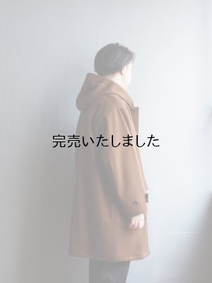 画像8: Still By Hand(スティルバイハンド) ラムウールフードコート キャメル