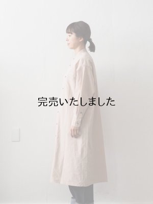 画像2: pub(ピューブ) コットンワッシャー シャツワンピース ピンク