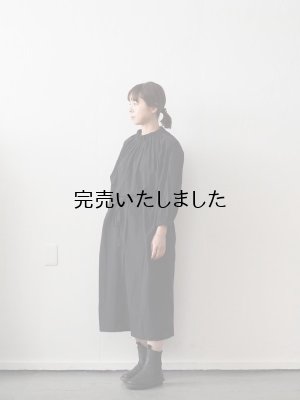 画像16: pub(ピューブ) シルクコットンローン プルオーバーワンピース ブラック